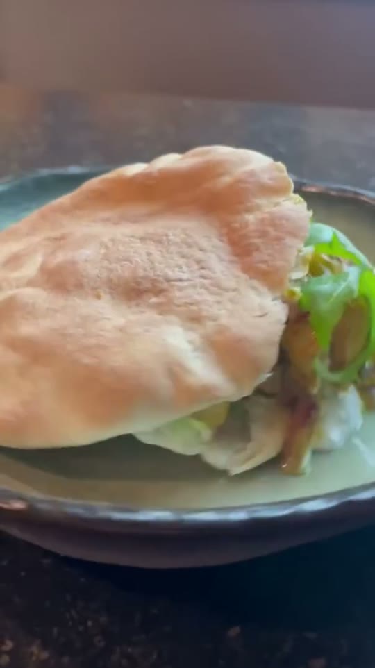 Organic Chicken Shawarma Sandwich