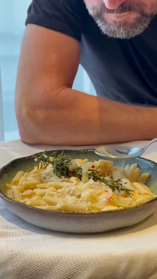 Organic Pasta Cipolle with Parmesan Cheese