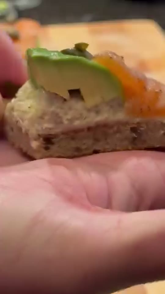 Organic Salmon Mousse Sandwich