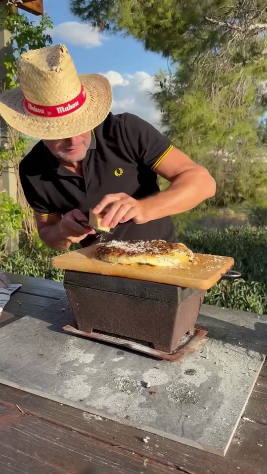 Spanish Tortilla on the BBQ