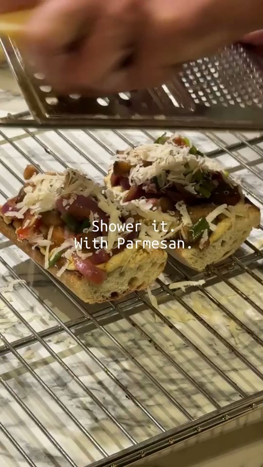 Organic Aubergine Ratatouille Sandwich