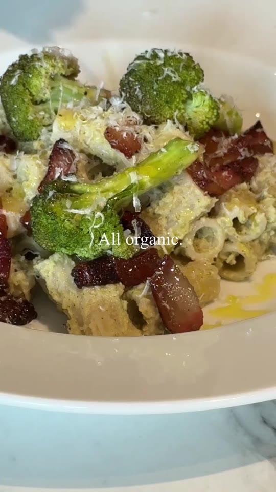 Pasta with Broccoli & Guanciale Sauce
