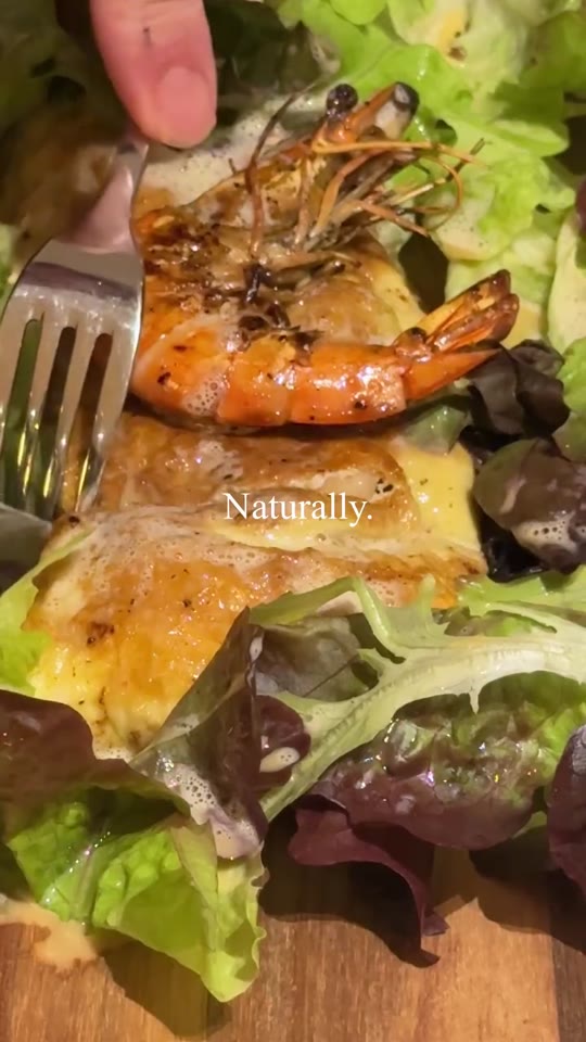 Prawn Omelette with Creamy Shellfish Sauce