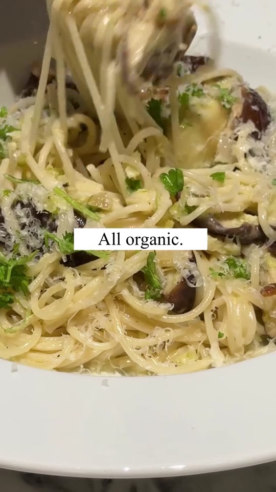 Creamy Shiitake Pasta
