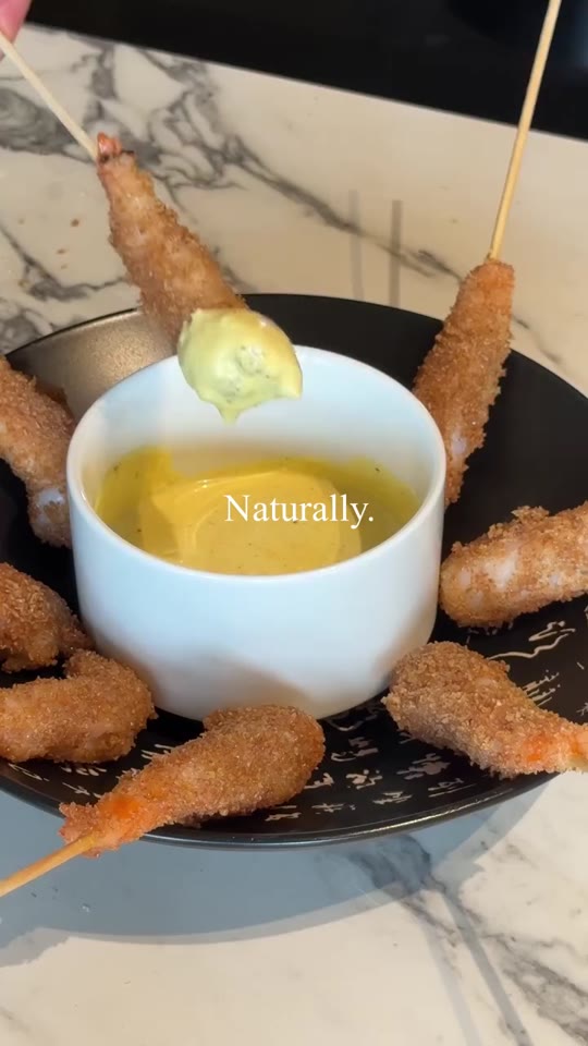 Fried Prawns with World Sauce