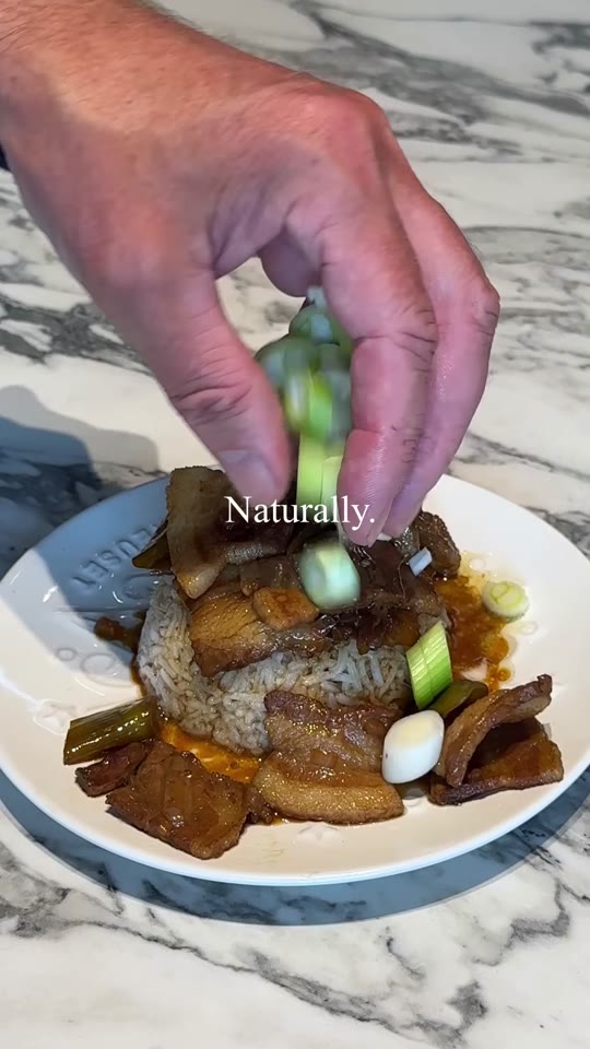 Chinese-style Braised Pork Belly (Hong Shao Rou)